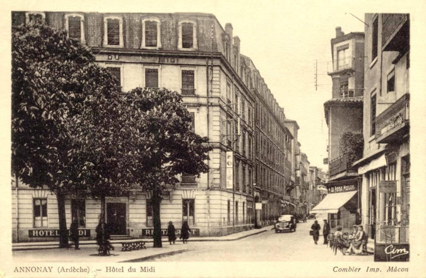 Hotel Du Midi 앙노네 외부 사진