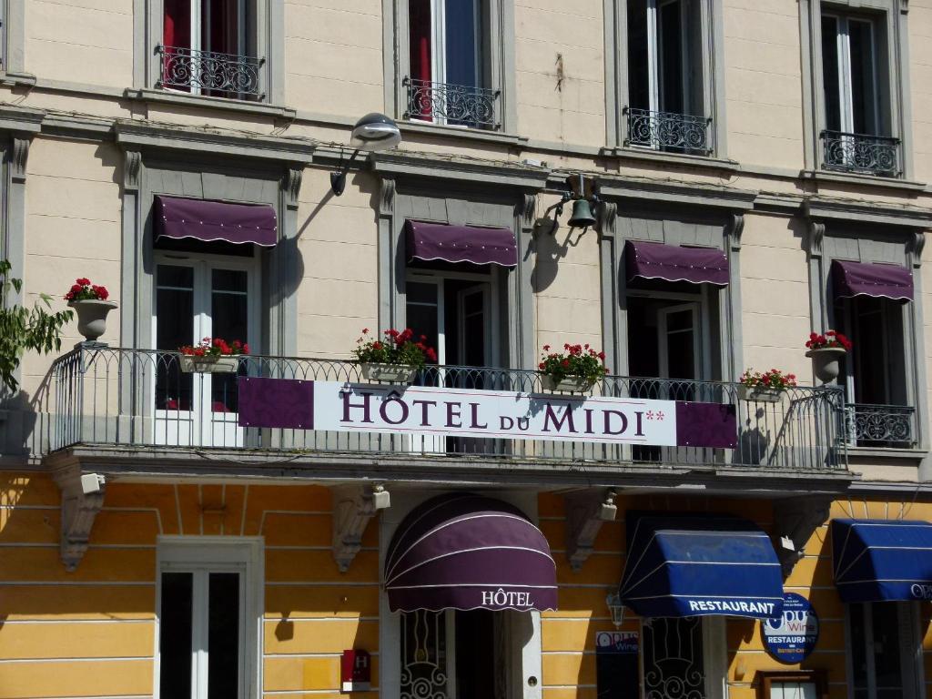 Hotel Du Midi 앙노네 외부 사진